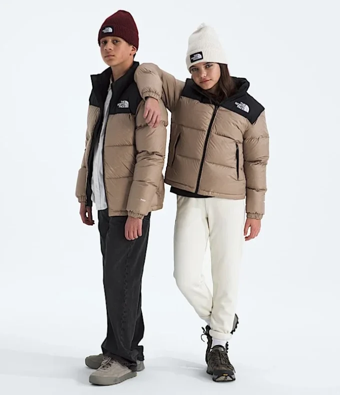 1996 Retro Nuptse Jacke für Jungen und Mädchen