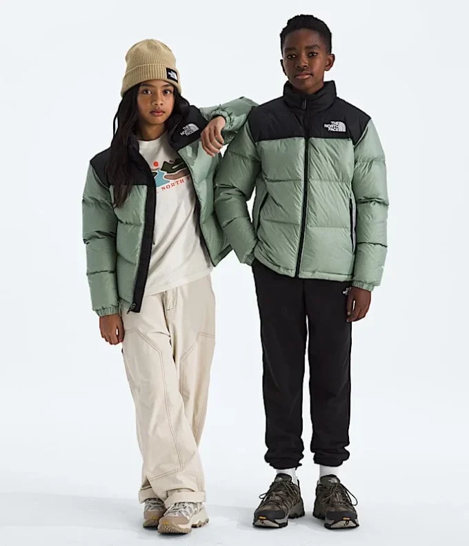 1996 Retro Nuptse Jacke für Jungen und Mädchen 1996 Retro Nuptse Jacke für Jungen und Mädchen