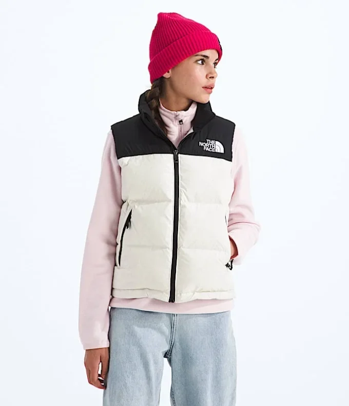 1996 Retro Nuptse Weste für Jungen und Mädchen
