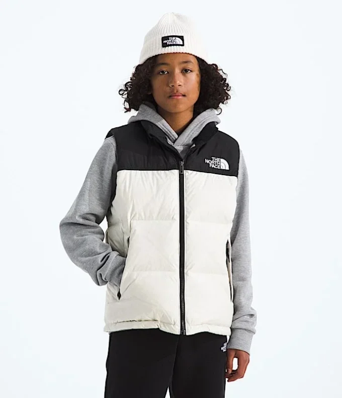 1996 Retro Nuptse Weste für Jungen und Mädchen