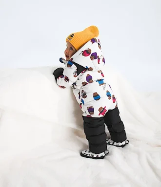 Baby 1996 Retro Nuptse Einteiler – Print