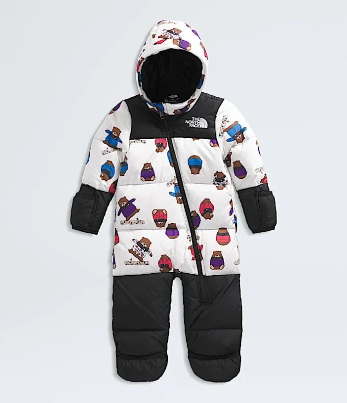Baby 1996 Retro Nuptse Einteiler – Print Baby 1996 Retro Nuptse Einteiler – Print