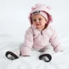 Baby North Daunenjacke mit Fleecefutter Baby North Daunenjacke mit Fleecefutter
