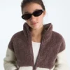 Cabin Fleece Full-Zip Jacke für Mädchen Cabin Fleece Full-Zip Jacke für Mädchen