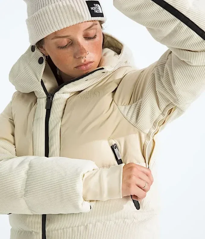 Cold Spell Corduroy Cropped Daunenjacke für Damen Cold Spell Corduroy Cropped Daunenjacke für Damen