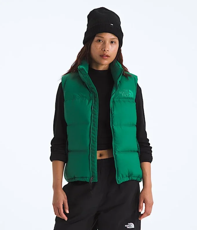 Damen 1996 Retro Nuptse DTM Weste Damen 1996 Retro Nuptse DTM Weste