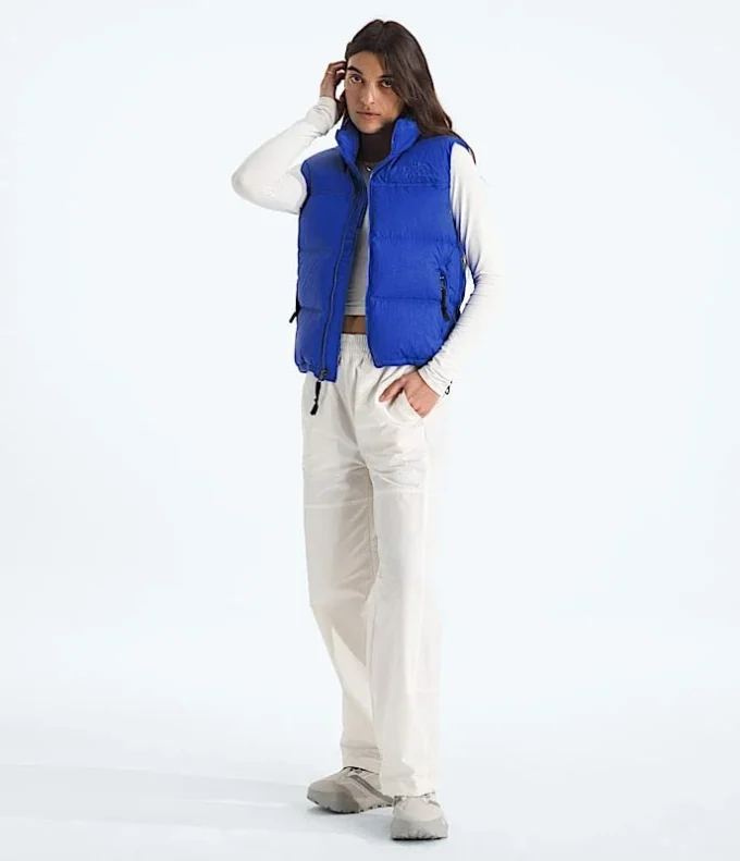 Damen 1996 Retro Nuptse DTM Weste Damen 1996 Retro Nuptse DTM Weste