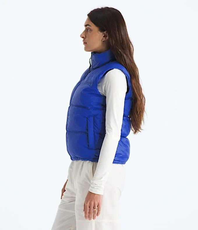 Damen 1996 Retro Nuptse DTM Weste Damen 1996 Retro Nuptse DTM Weste