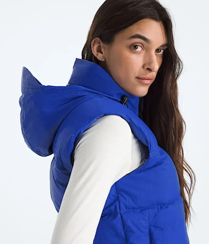 Damen 1996 Retro Nuptse DTM Weste Damen 1996 Retro Nuptse DTM Weste