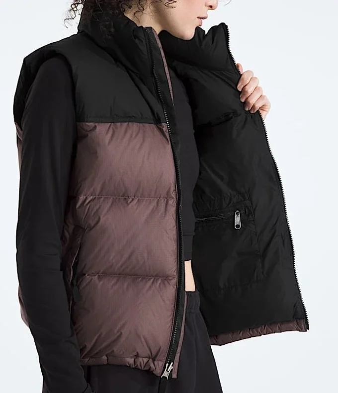 Damen 1996 Retro Nuptse Weste Damen 1996 Retro Nuptse Weste