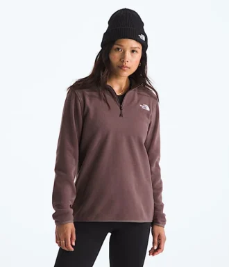 Damen-Glacier-Fleece-Jacke mit ½-Reißverschluss