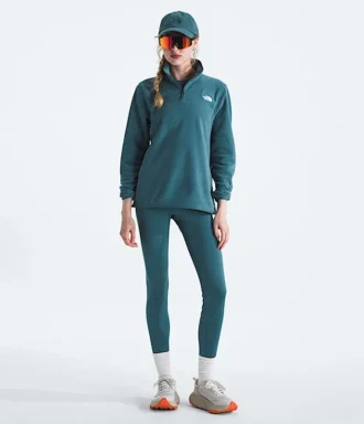 Damen-Glacier-Fleece-Jacke mit ½-Reißverschluss
