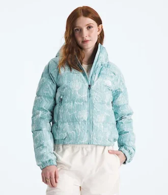 Damen-Hoodie Hydrenalite™ Down – Print