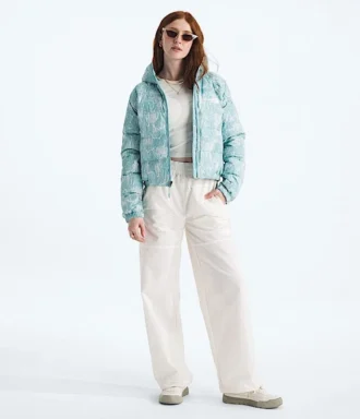 Damen-Hoodie Hydrenalite™ Down – Print