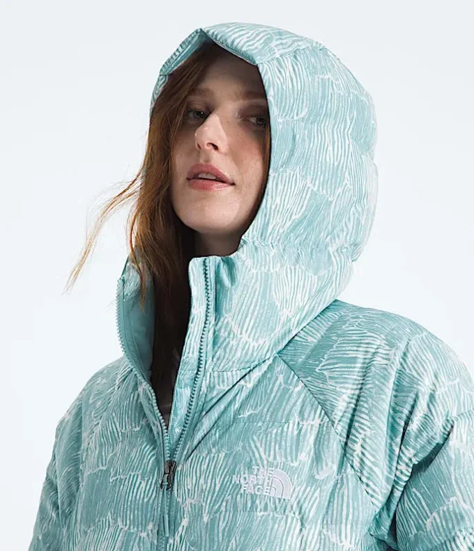 Damen-Hoodie Hydrenalite™ Down – Print Damen-Hoodie Hydrenalite™ Down – Print