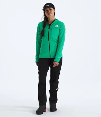 Damen-Hoodie mit durchgehendem Reißverschluss aus der Summit-Serie FUTUREFLEECE™