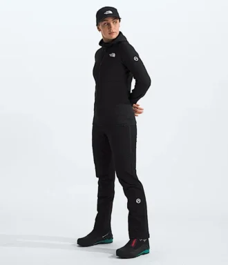 Damen-Hoodie mit durchgehendem Reißverschluss aus der Summit-Serie FUTUREFLEECE™