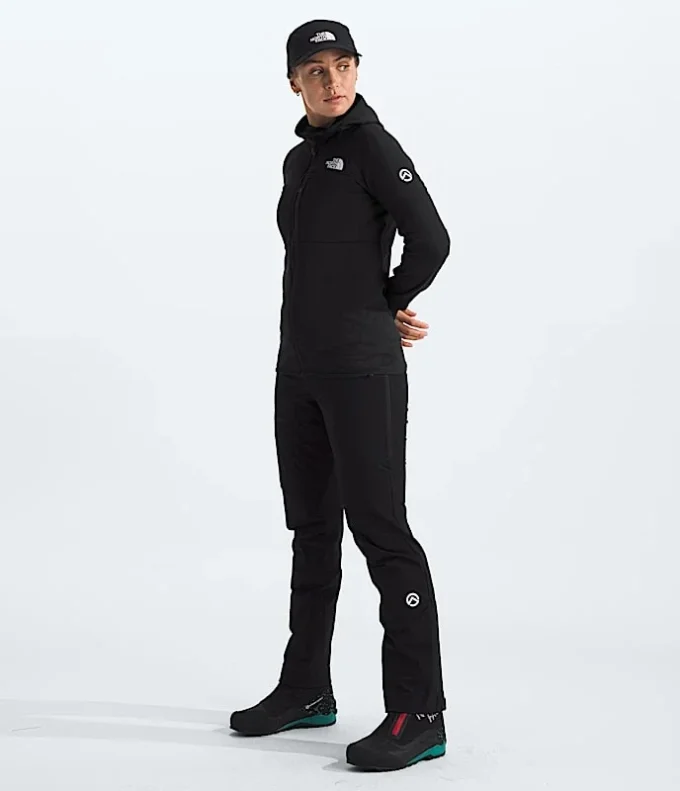 Damen-Hoodie mit durchgehendem Reißverschluss aus der Summit-Serie FUTUREFLEECE™