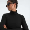 Damen-Rollkragenpullover mit langen Ärmeln Damen-Rollkragenpullover mit langen Ärmeln