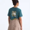 Damen-T-Shirt Evolution Floral Box NSE mit kurzen Ärmeln – Grafik