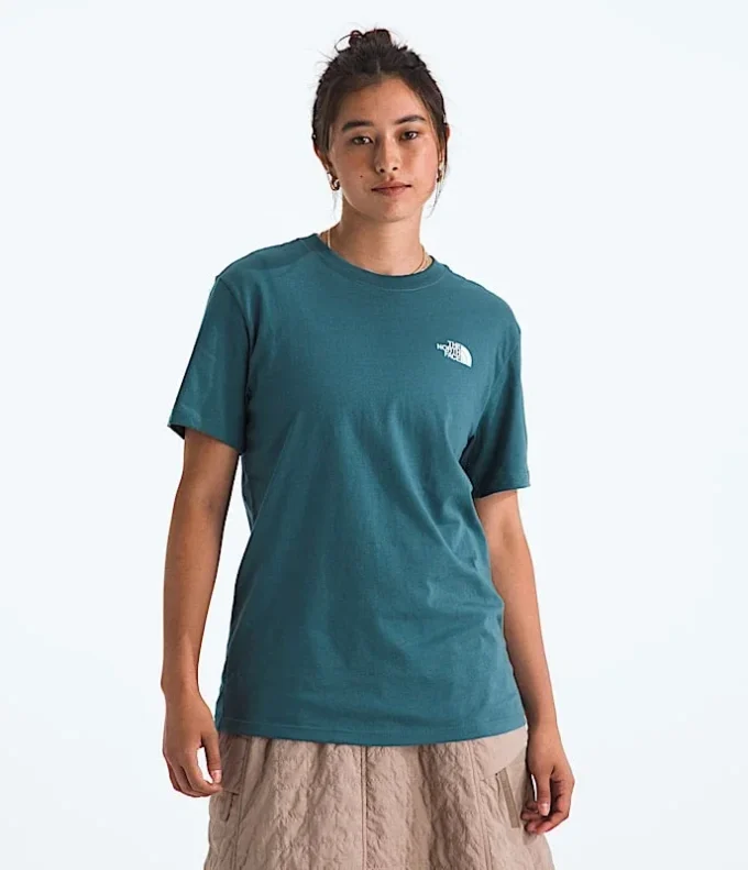 Damen-T-Shirt Evolution Floral Box NSE mit kurzen Ärmeln – Grafik
