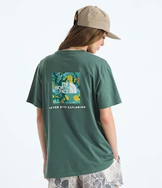 Damen-T-Shirt mit kurzen Ärmeln „Core Flower Power Box NSE”