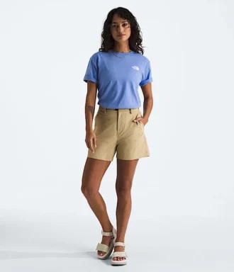 Damen-T-Shirt mit kurzen Ärmeln „Core Flower Power Box NSE”