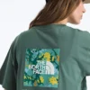 Damen-T-Shirt mit kurzen Ärmeln „Core Flower Power Box NSE” Damen-T-Shirt mit kurzen Ärmeln „Core Flower Power Box NSE”