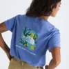 Damen-T-Shirt mit kurzen Ärmeln „Core Flower Power Box NSE” Damen-T-Shirt mit kurzen Ärmeln „Core Flower Power Box NSE”