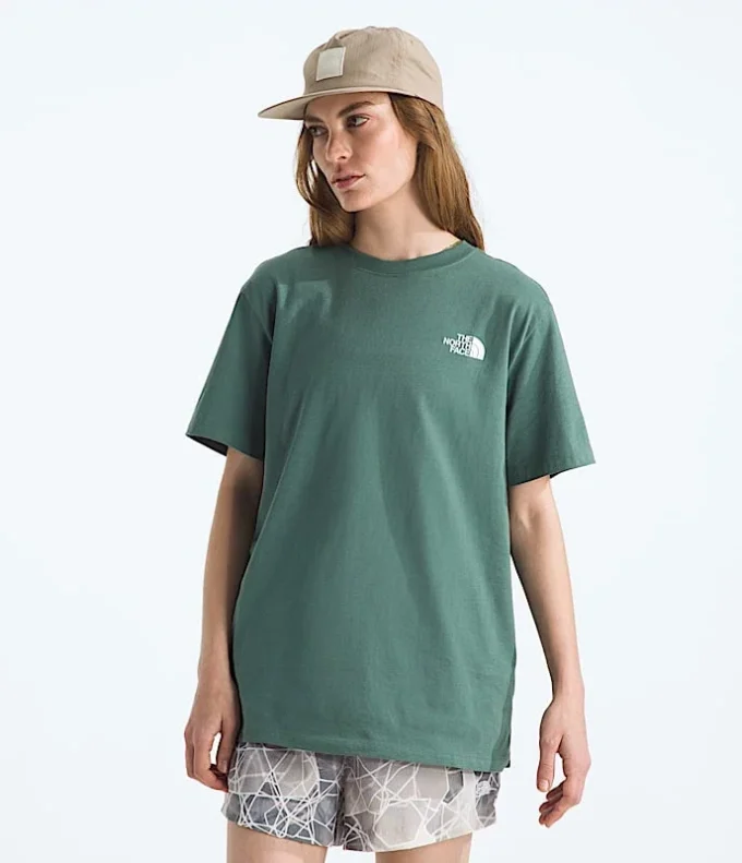 Damen-T-Shirt mit kurzen Ärmeln „Core Flower Power Box NSE” Damen-T-Shirt mit kurzen Ärmeln „Core Flower Power Box NSE”