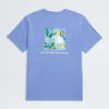 Damen-T-Shirt mit kurzen Ärmeln „Core Flower Power Box NSE” Damen-T-Shirt mit kurzen Ärmeln „Core Flower Power Box NSE”