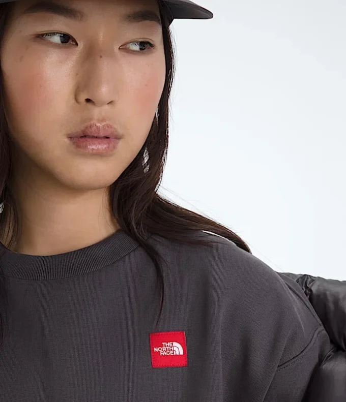 Damen TNF™ Red Box Crew Damen TNF™ Red Box Crew