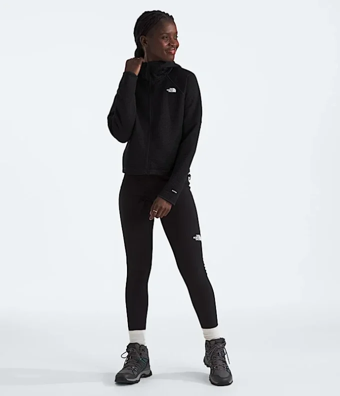 DOTKNIT™ Thermal-Hoodie mit durchgehendem Reißverschluss für Damen DOTKNIT™ Thermal-Hoodie mit durchgehendem Reißverschluss für Damen
