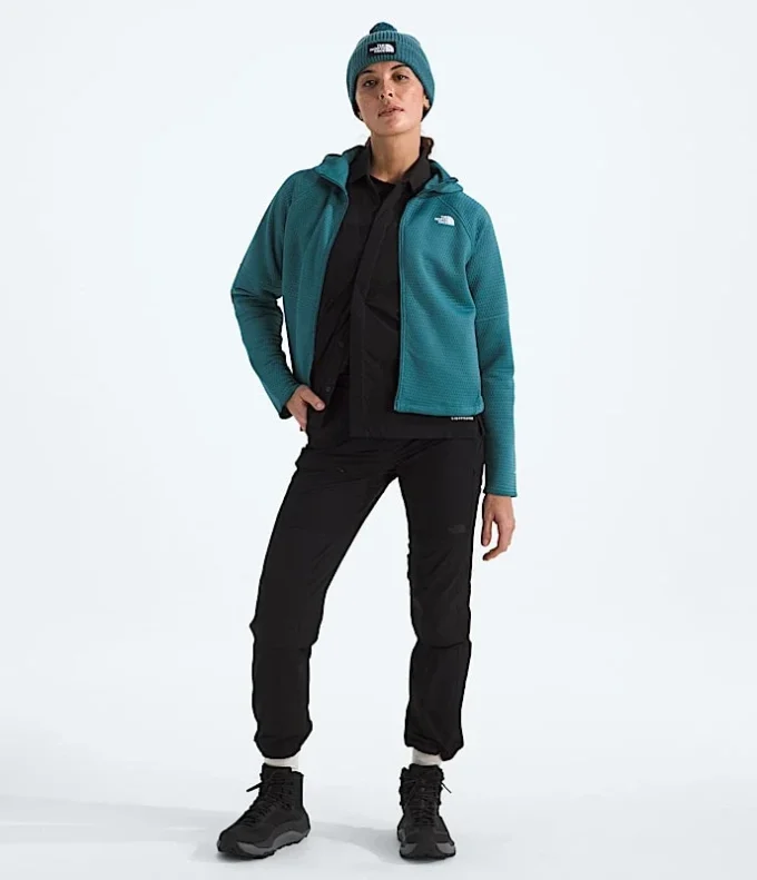 DOTKNIT™ Thermal-Hoodie mit durchgehendem Reißverschluss für Damen DOTKNIT™ Thermal-Hoodie mit durchgehendem Reißverschluss für Damen