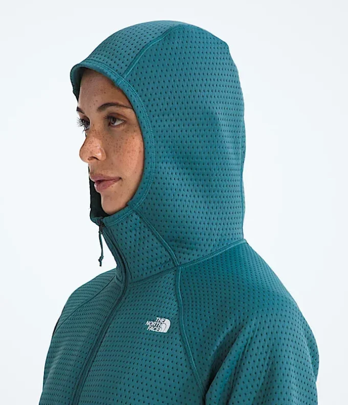 DOTKNIT™ Thermal-Hoodie mit durchgehendem Reißverschluss für Damen DOTKNIT™ Thermal-Hoodie mit durchgehendem Reißverschluss für Damen