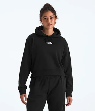 Essential Cropped Hoodie für Damen