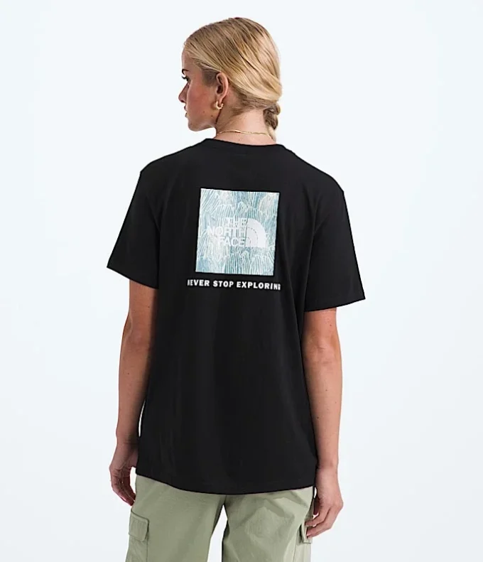 Evolution Box NSE Fill Kurzarm-T-Shirt für Damen – Grafik Evolution Box NSE Fill Kurzarm-T-Shirt für Damen – Grafik
