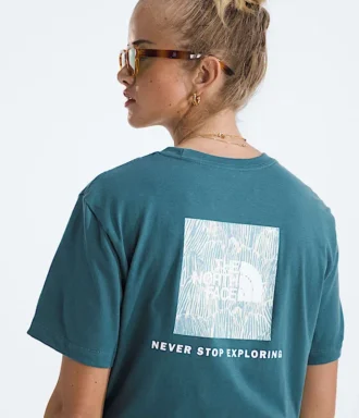 Evolution Box NSE Fill Kurzarm-T-Shirt für Damen – Grafik