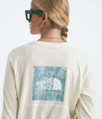Evolution Box NSE Fill Langarm-T-Shirt für Damen – Grafik