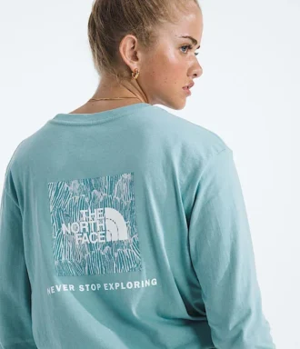 Evolution Box NSE Fill Langarm-T-Shirt für Damen – Grafik