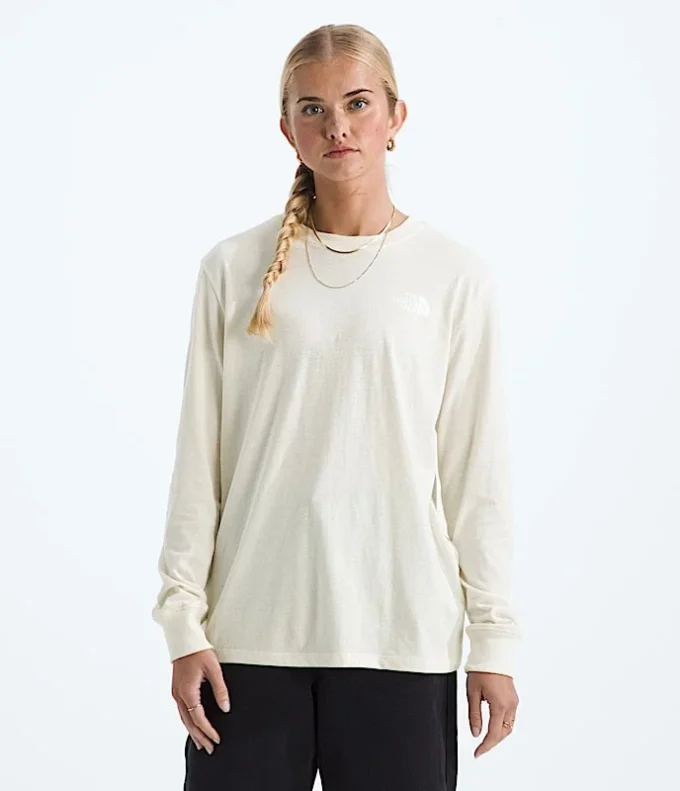 Evolution Box NSE Fill Langarm-T-Shirt für Damen – Grafik Evolution Box NSE Fill Langarm-T-Shirt für Damen – Grafik