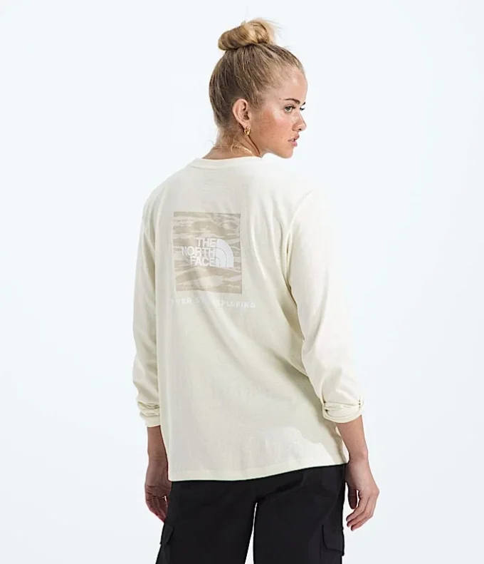 Evolution Box NSE Fill Light Langarm-T-Shirt für Damen – Grafik