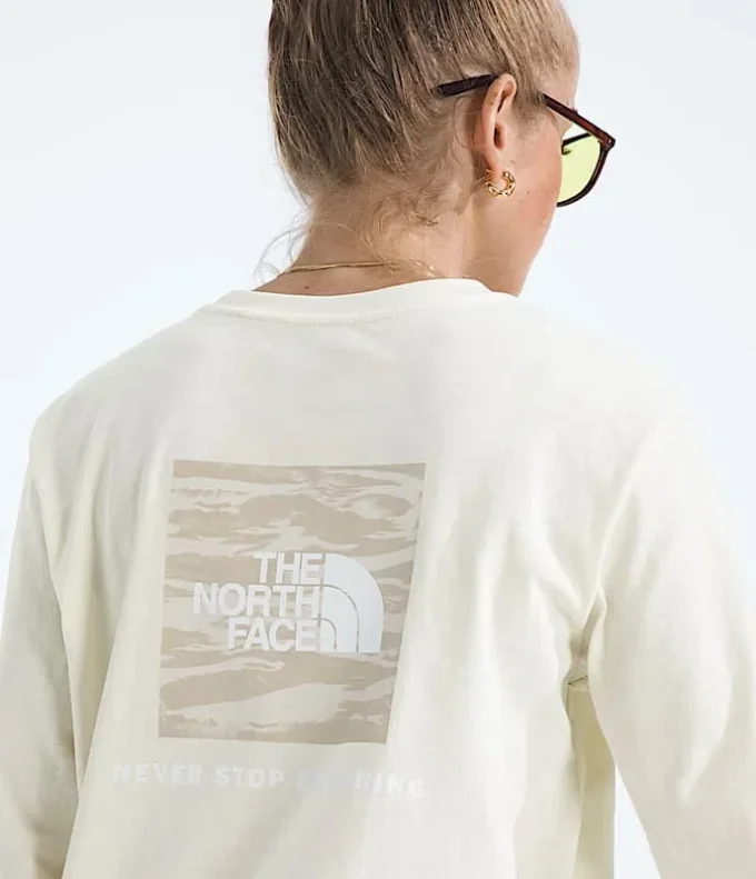 Evolution Box NSE Fill Light Langarm-T-Shirt für Damen – Grafik