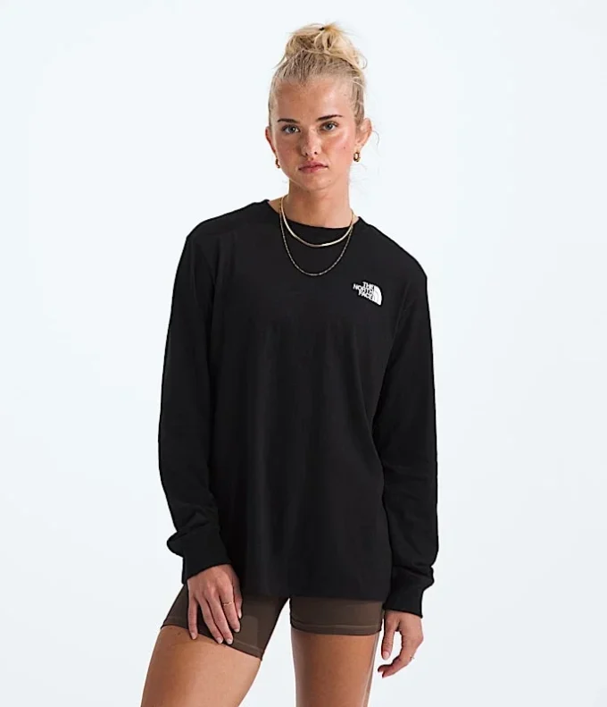 Evolution Box NSE Fill Light Langarm-T-Shirt für Damen – Grafik Evolution Box NSE Fill Light Langarm-T-Shirt für Damen – Grafik