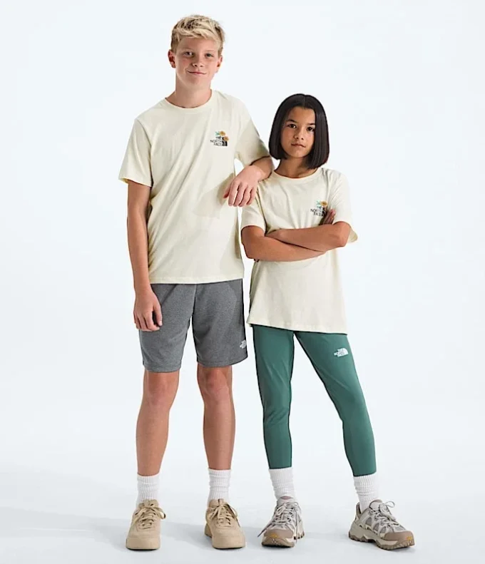 Evolution Flora Kurzarm-T-Shirt für Jungen und Mädchen – Grafik Evolution Flora Kurzarm-T-Shirt für Jungen und Mädchen – Grafik