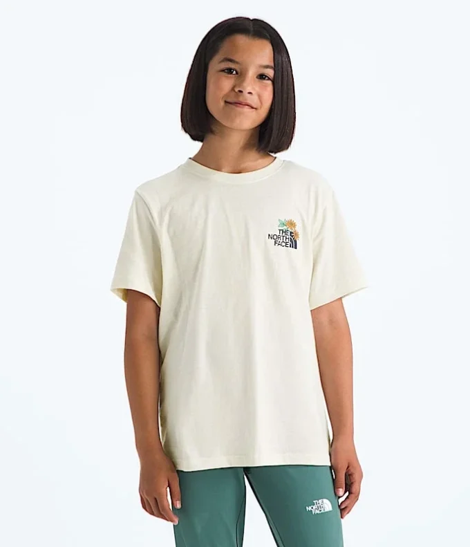 Evolution Flora Kurzarm-T-Shirt für Jungen und Mädchen – Grafik Evolution Flora Kurzarm-T-Shirt für Jungen und Mädchen – Grafik