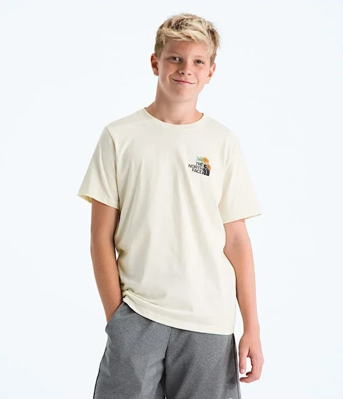 Evolution Flora Kurzarm-T-Shirt für Jungen und Mädchen – Grafik Evolution Flora Kurzarm-T-Shirt für Jungen und Mädchen – Grafik