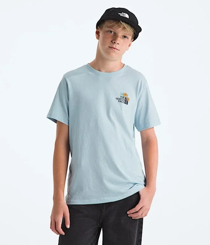 Evolution Flora Kurzarm-T-Shirt für Jungen und Mädchen – Grafik Evolution Flora Kurzarm-T-Shirt für Jungen und Mädchen – Grafik