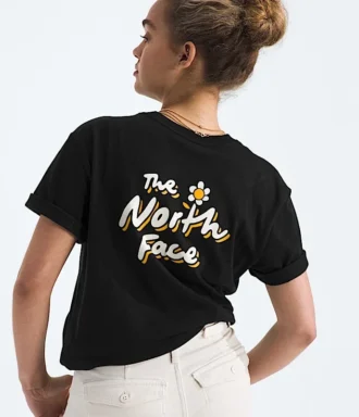 Evolution Floral Cloud Kurzarm-T-Shirt für Damen – Grafik