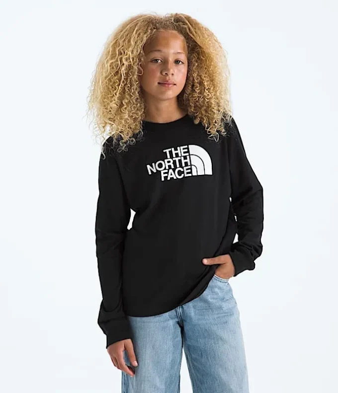 Evolution Half Dome Langarm-T-Shirt für Jungen und Mädchen